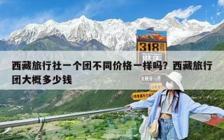 西藏旅行社一个团不同价格一样吗？西藏旅行团大概多少钱