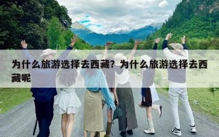 为什么旅游选择去西藏？为什么旅游选择去西藏呢