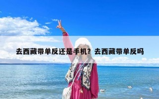 去西藏带单反还是手机？去西藏带单反吗