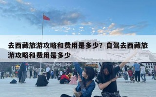 去西藏旅游攻略和费用是多少？自驾去西藏旅游攻略和费用是多少