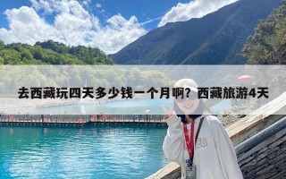 去西藏玩四天多少钱一个月啊？西藏旅游4天