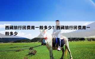 西藏旅行团费用一般多少？西藏旅行团费用一般多少