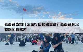 去西藏当地什么旅行团比较靠谱？去西藏有没有跟团自驾游