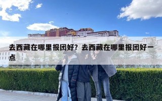 去西藏在哪里报团好？去西藏在哪里报团好一点