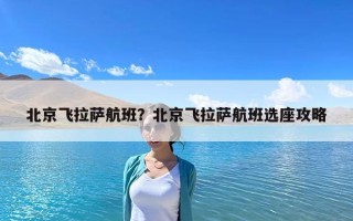 北京飞拉萨航班？北京飞拉萨航班选座攻略