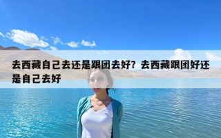 去西藏自己去还是跟团去好？去西藏跟团好还是自己去好