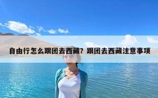 自由行怎么跟团去西藏？跟团去西藏注意事项