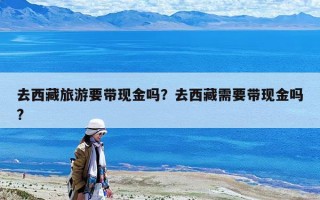 去西藏旅游要带现金吗？去西藏需要带现金吗?